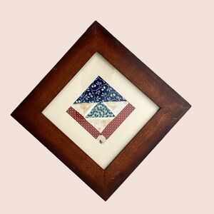 Framed Quilted Wall Art